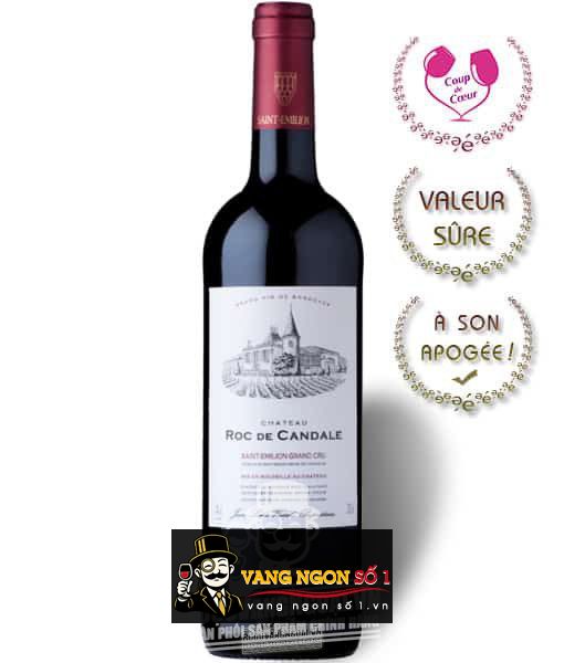 Vang Pháp Chateau Roc de Candale Saint Emilion
