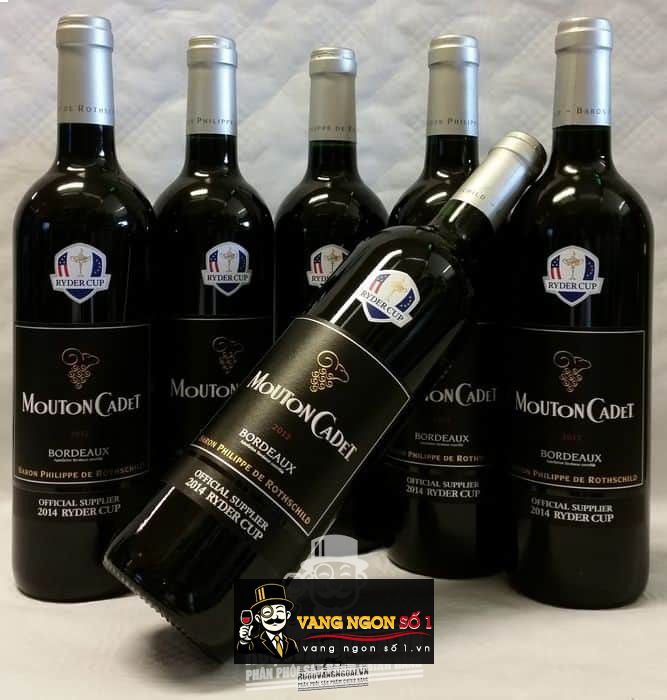 Vang Pháp Baron Philippe Mouton Cadet Ryder Cup Bordeaux
