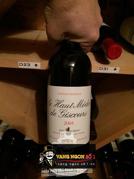 Vang Pháp Le Haut Medoc de Giscours 2014
