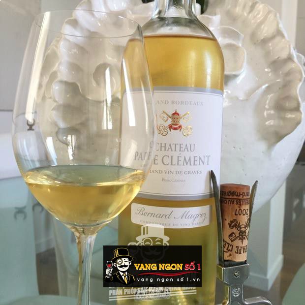 Vang Pháp Chateau Pape Clement Blanc 2013