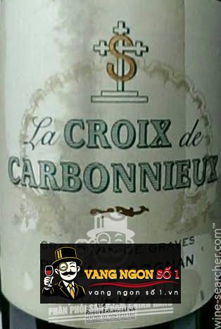 Vang Pháp Croix de Carbonnieux 2013
