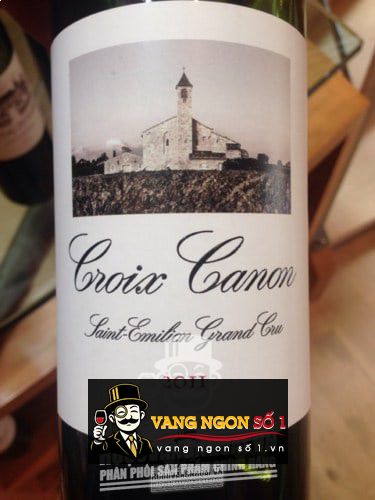 Vang Pháp Croix Canon Saint Emilion Grand Cru