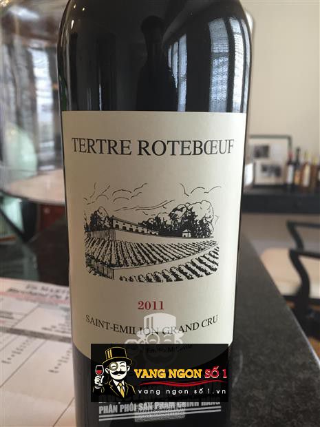 Vang Pháp Tertre Roteboeuf Saint Emilion Grand Cru 2011