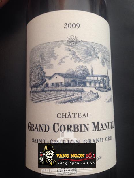 Vang Pháp Chateau Grand Corbin Manuel 2011