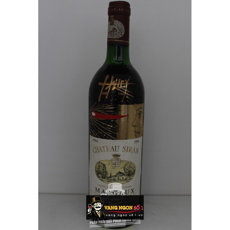 Vang Pháp Chateau Siran 1986 Margaux