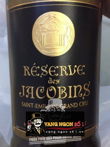 Vang Pháp Chateau Reserve des Jacobins Saint Emilion