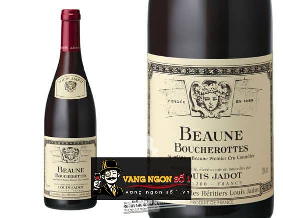 Rượu Vang Pháp Beaune Boucherottes Louis Jadot