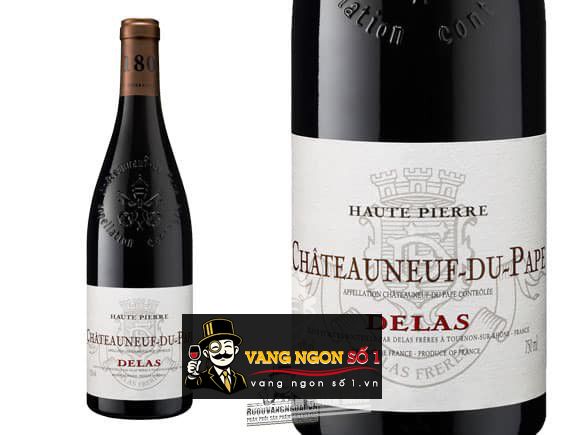 Rượu vang Delas Haute Pierre