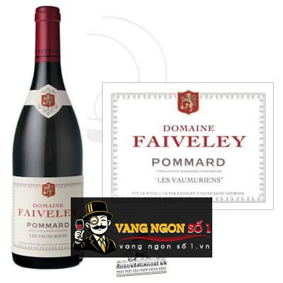Rượu vang Domaine Faiveley Les Vaumuriens