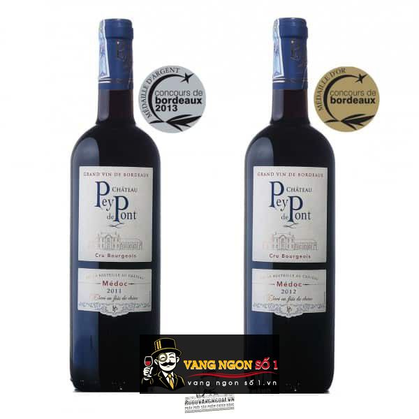 Vang Pháp Chateau Pey De Pont Cru bourgeois