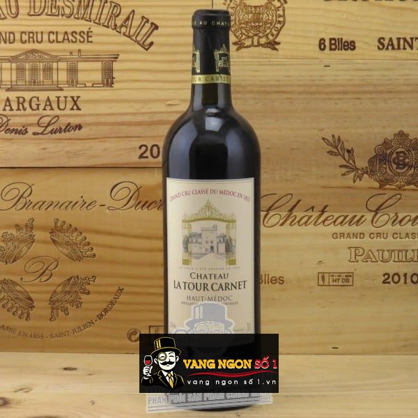 Vang Pháp Chateau La Tour Carnet Grand Cru Classe Margaux