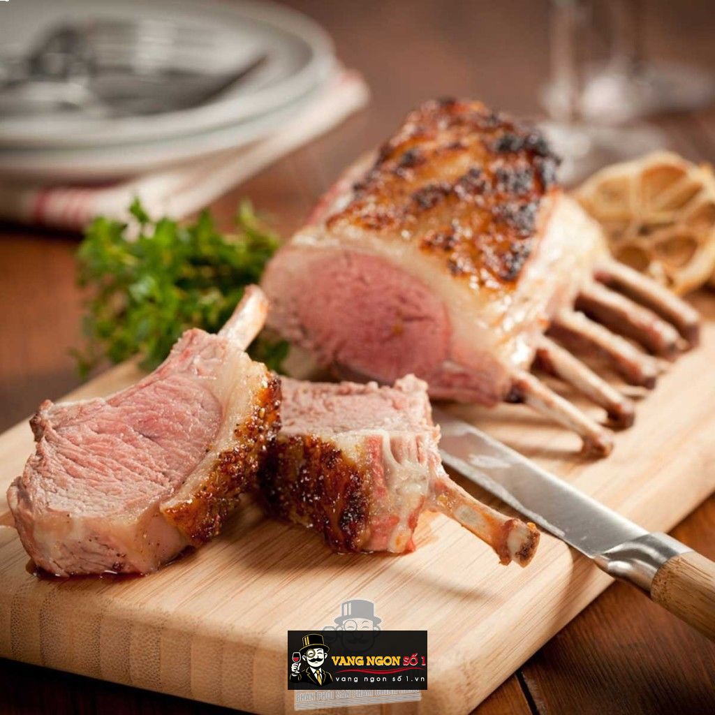 Kết quả hình ảnh cho SƯỜN CỪU NƯỚNG RƯỢU VANG