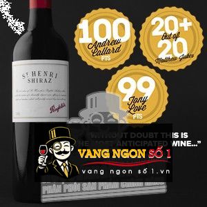 Kết quả hình ảnh cho PENFOLDS ST HENRI SHIRAZ