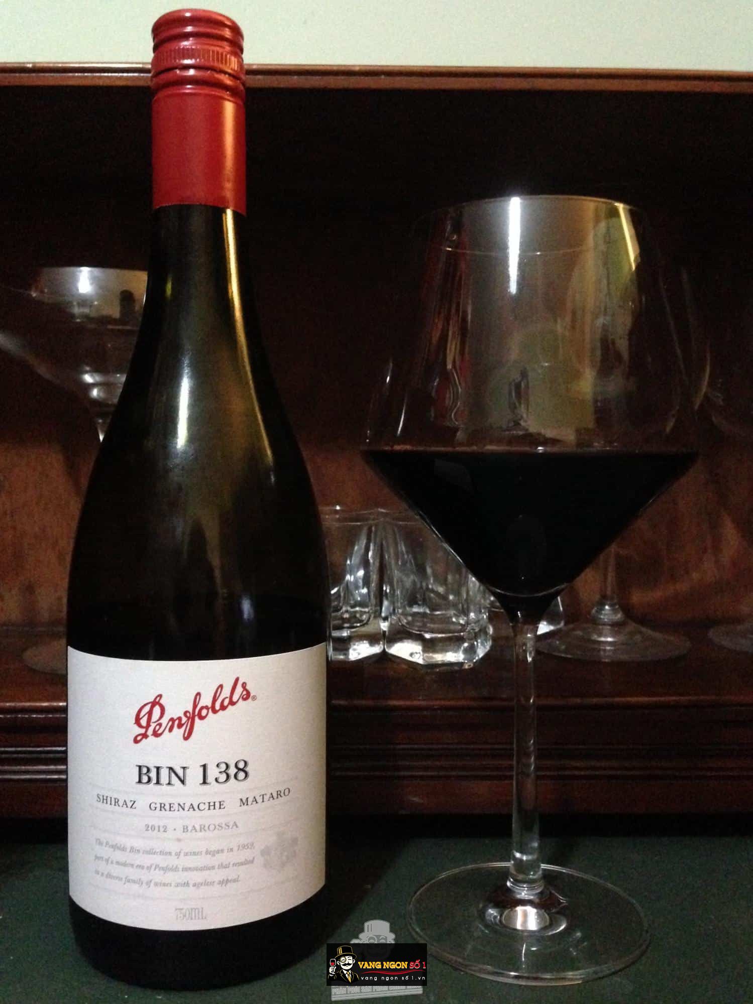 Kết quả hình ảnh cho vang úc penfolds bin 138