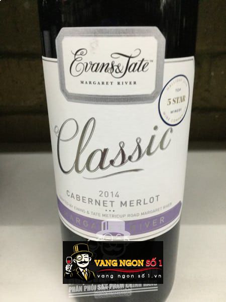 Rượu vang Evans & Tate Classic (Red - White)