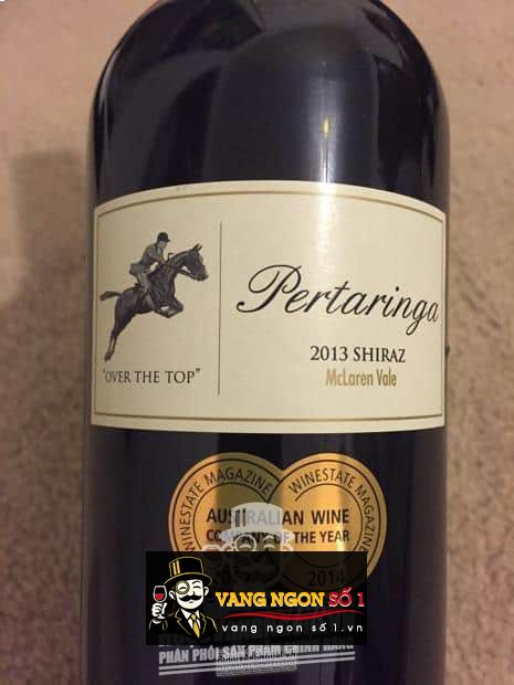 Rượu vang Pertaringa Over the Top Shiraz