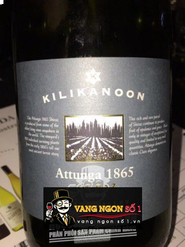 Rượu vang Kilikanoon Attunga Shiraz Clare Valley