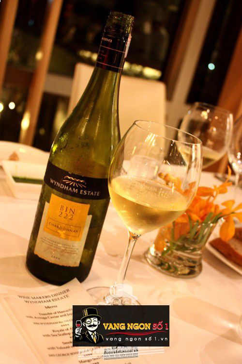 Rượu vang Wyndham Bin 222 Chardonnay