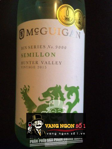 Vang Úc McGuigan Bin 9000 Semillon