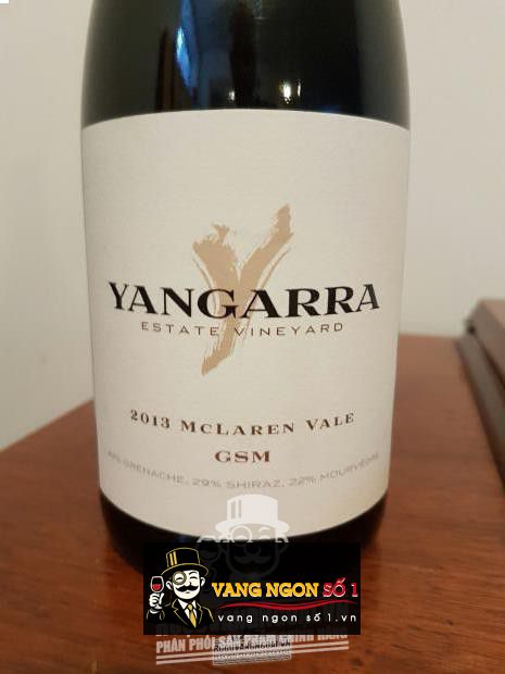 Vang Úc Yangarra GSM Mc Laren Vale