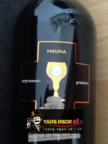 Káº¿t quáº£ hÃ¬nh áº£nh cho vang Ã½ nauna salento rosso