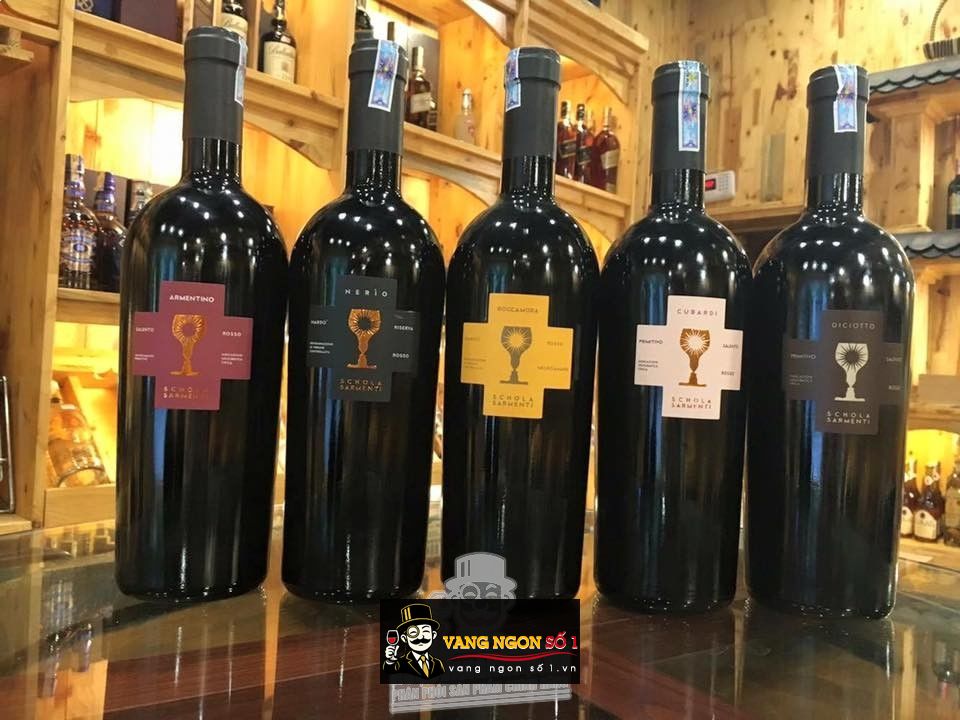 Káº¿t quáº£ hÃ¬nh áº£nh cho vang Ã½ nauna salento rosso