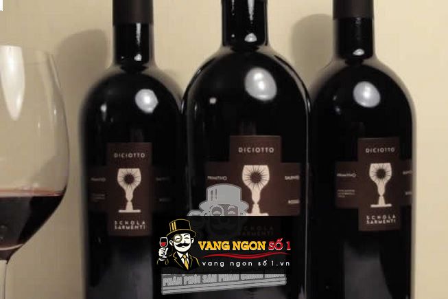 Káº¿t quáº£ hÃ¬nh áº£nh cho vang Ã½ diciotto primitivo