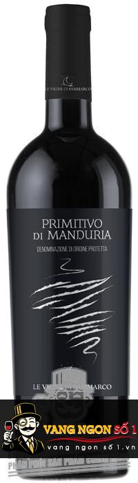 Kết quả hình ảnh cho primitivo di manduria le vigne di sammarco