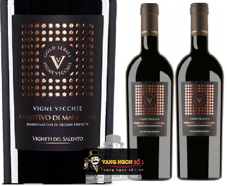 Kết quả hình ảnh cho vang ý vigne vecchie primitivo