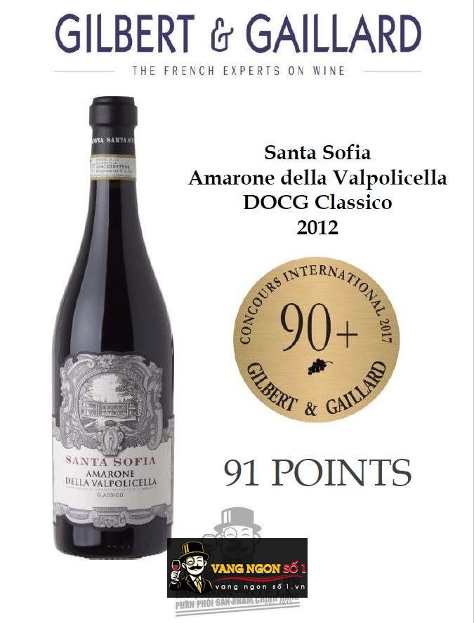 Kết quả hình ảnh cho santa sofia amarone della valpolicella