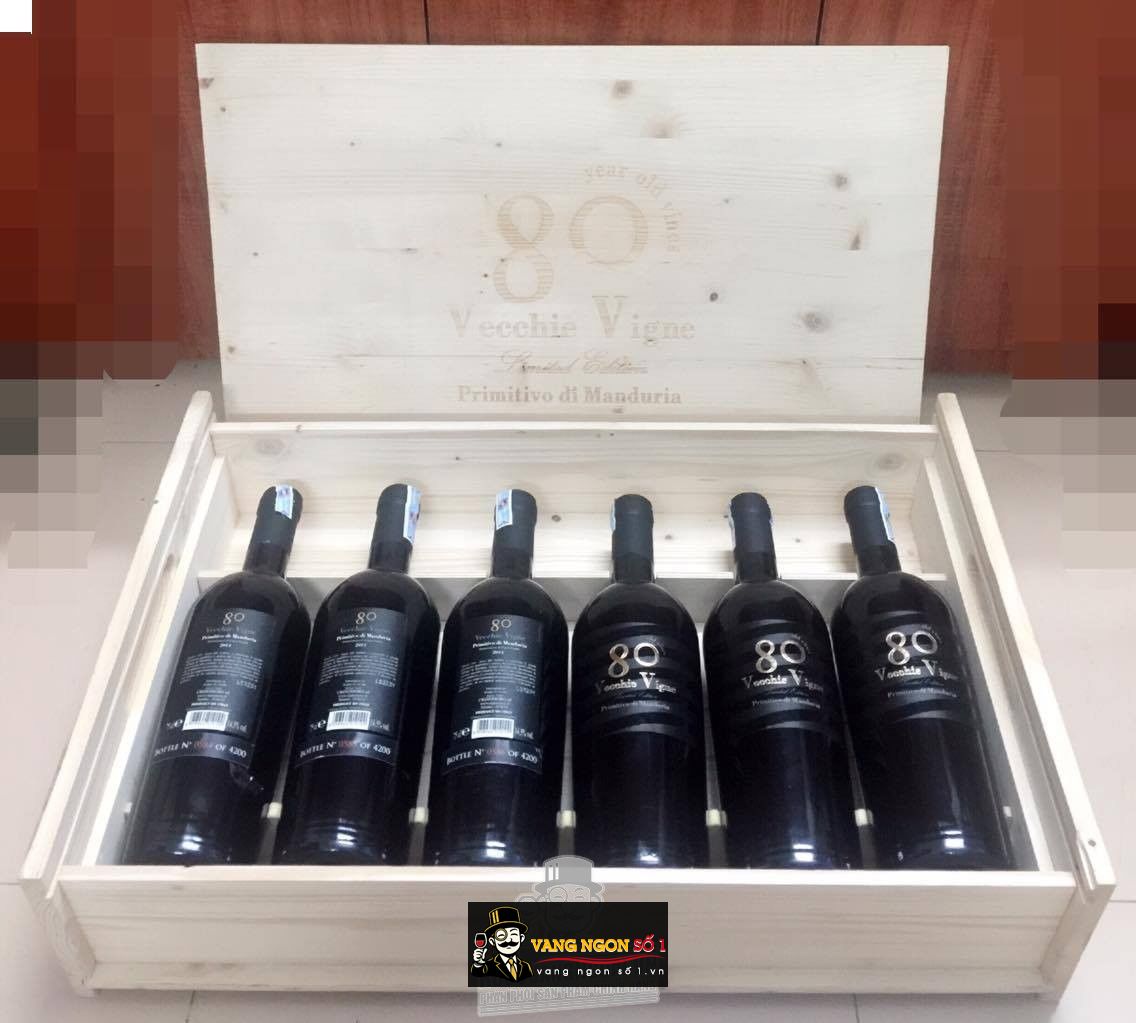 Kết quả hình ảnh cho 80 vecchie vigne primitivo di manduria