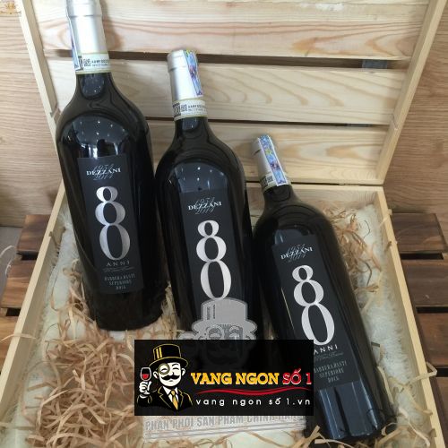 Kết quả hình ảnh cho VANG Ý 80 ANNI