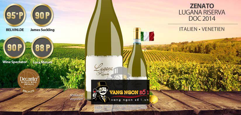 Kết quả hình ảnh cho zenato lugana riserva