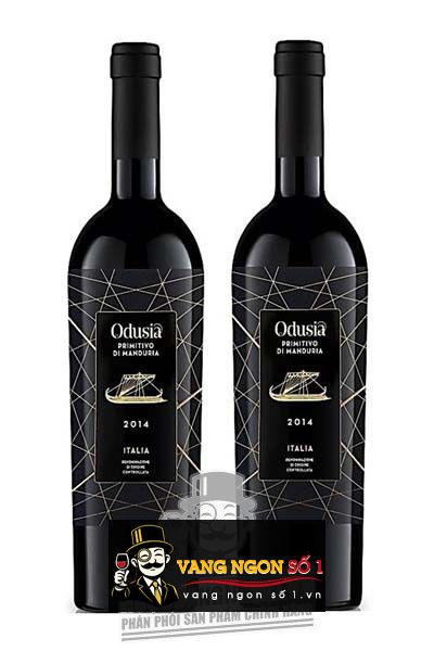 Kết quả hình ảnh cho vang Ý ODUSIA