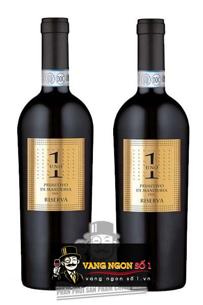 Kết quả hình ảnh cho vang ý 1 uno primitivo