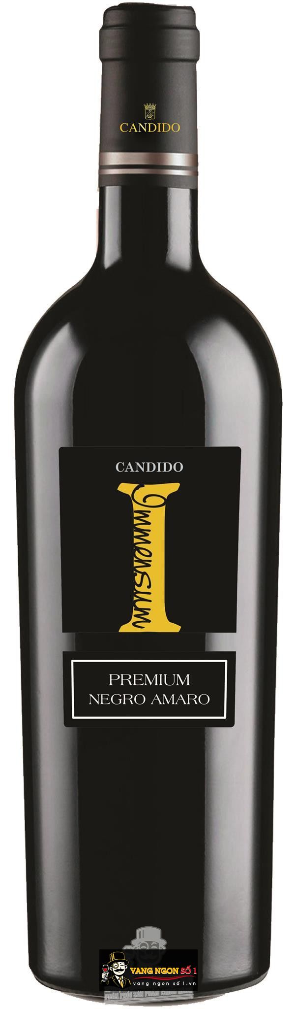 Kết quả hình ảnh cho CANDIDO IMMENSIUM NEGROAMARO