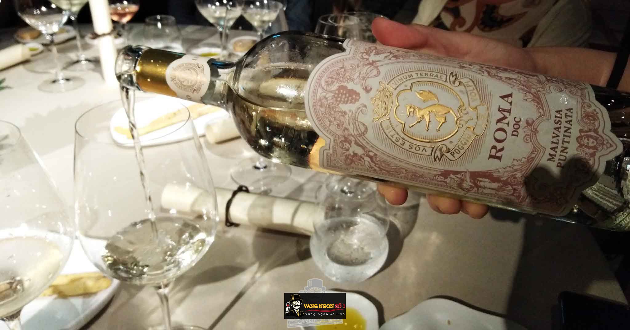 Kết quả hình ảnh cho roma putinata malvasia poggio le volpi