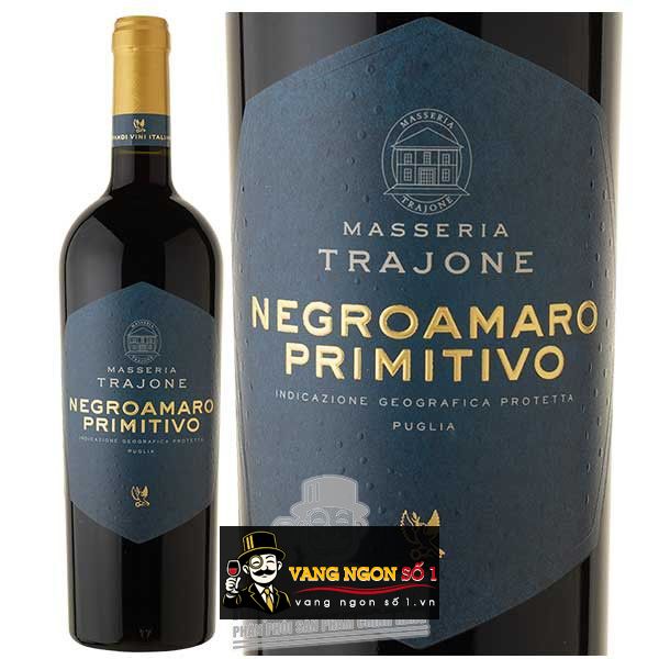 Kết quả hình ảnh cho MASSERIA TRAJONE negroamaro primitivo