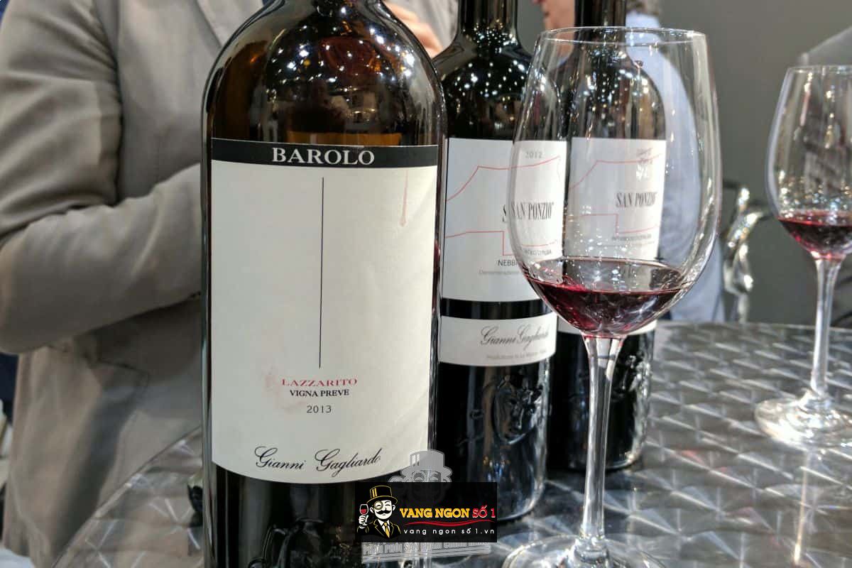 Kết quả hình ảnh cho GIANNI GAGLIARDO BAROLO LAZZARITO VIGNA PREVE