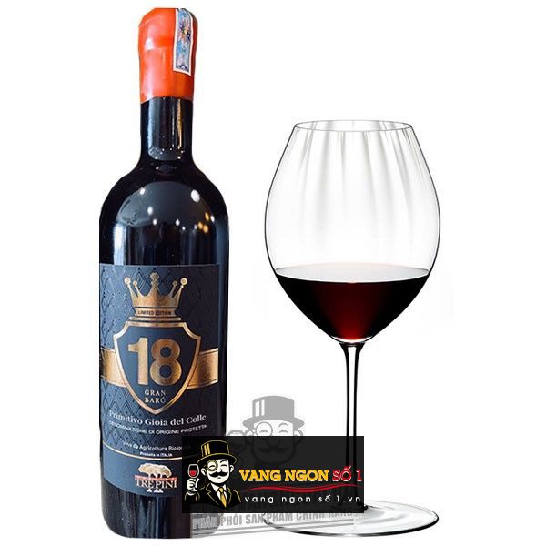 Rượu Vang Trepini 18 Limited Gran Baro - Rượu Vang 24H