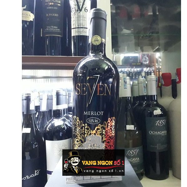 Vang ý seven merlot - Rượu bia nhập khẩu