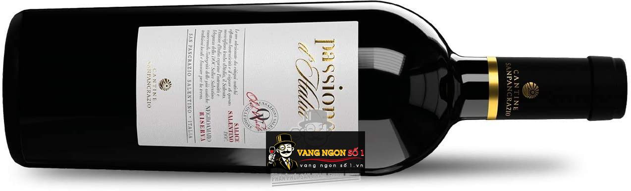 passione d‘Italia salice salentino riserva San Pancrazio: Amazon ...