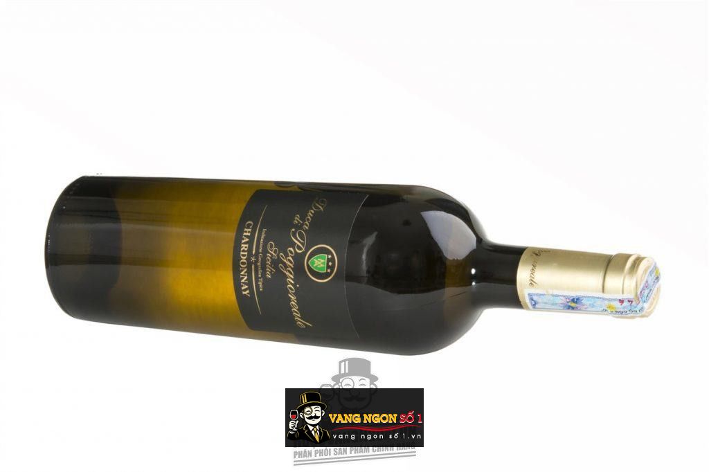 Vang Ý Duca Di Poggioreale Chardonnay 2010