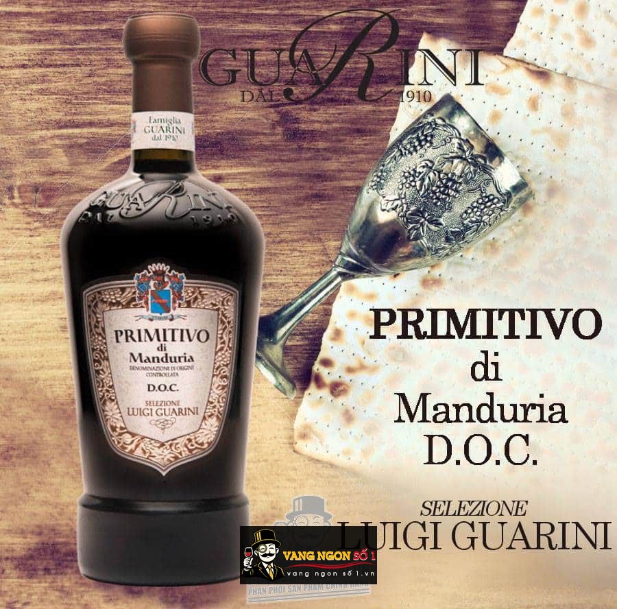 Rượu vang Luigi Guarini Primitivo di Manduria Selezione