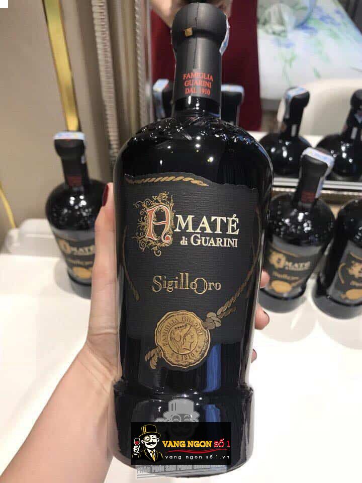 Vang Ý Amate di Guarini Negroamaro Primitivo