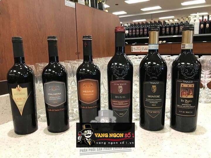 Vang Ý Malnera 2013 Negroamaro Malvasia Nera Salento Feudo di Santa Croce