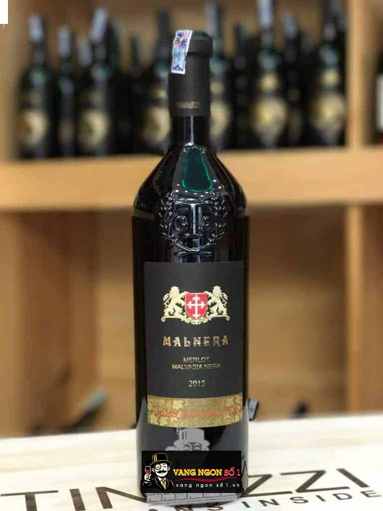 Vang Ý Malnera 2013 Negroamaro Malvasia Nera Salento Feudo di Santa Croce