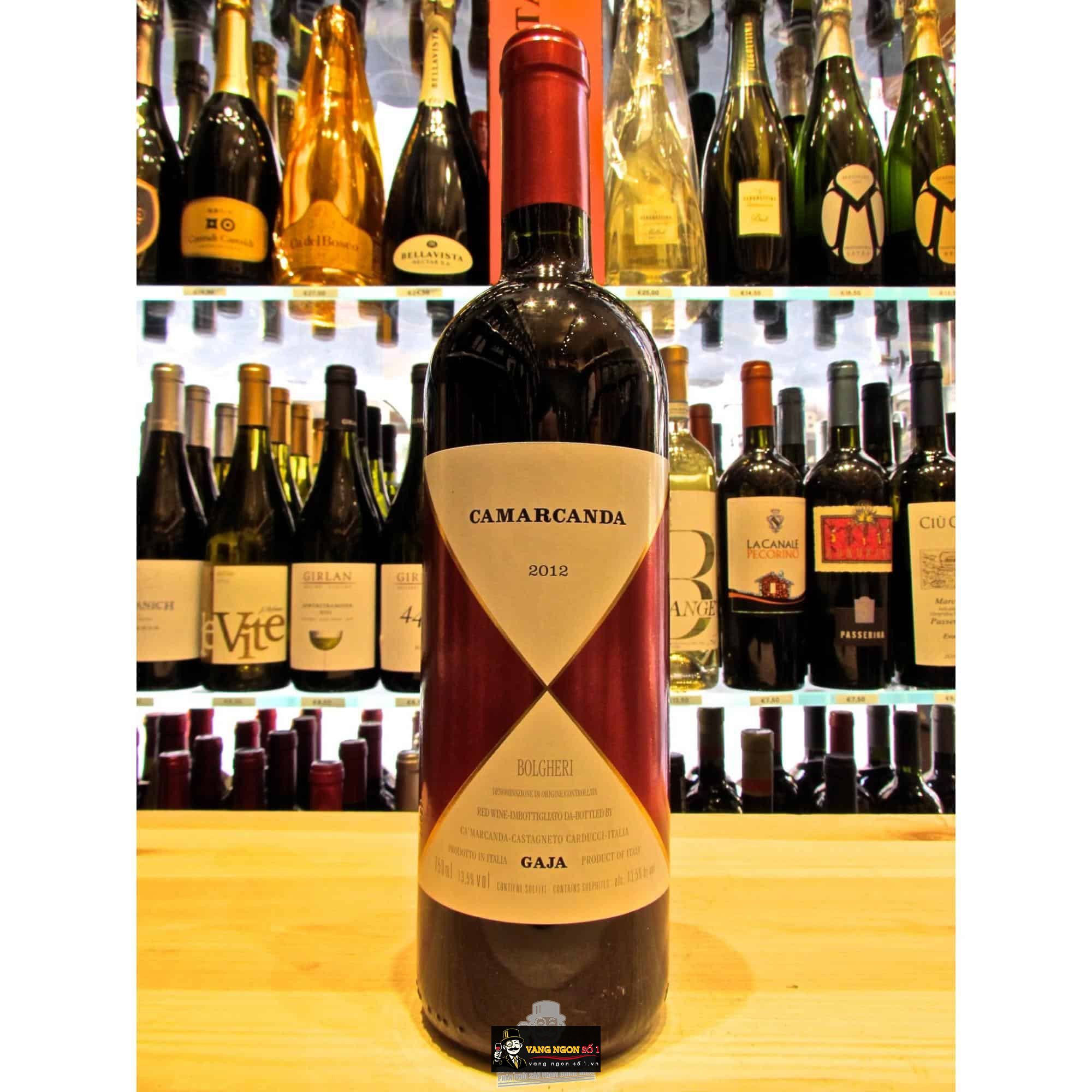 Rượu vang Ý Gaja Ca