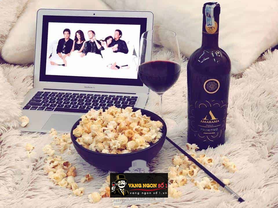 Vang Ý Amarama Primitivo Puglia