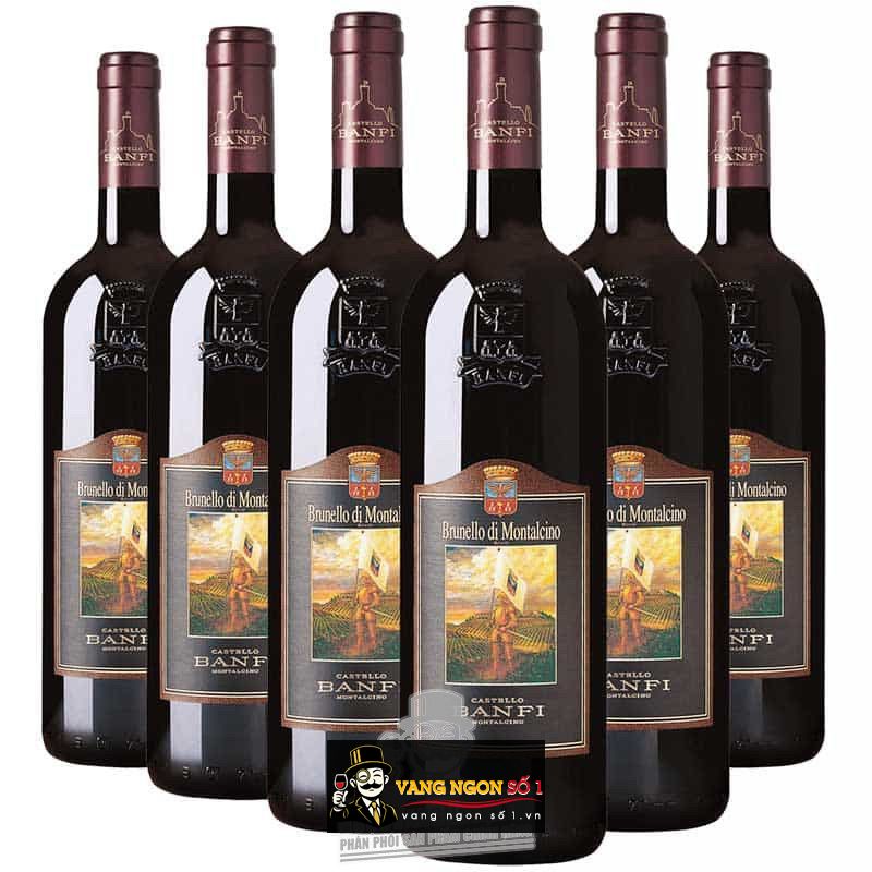 Rượu vang Ý Castello Banfi Brunello di Montalcino
